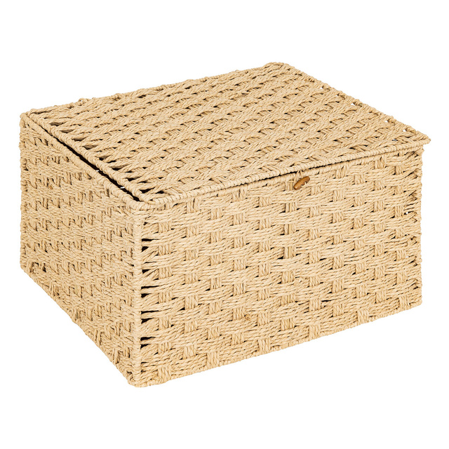 Set de cufere din hârtie naturală Elio x3