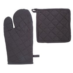 Suport de bucatarie + manusa, bumbac