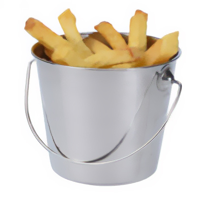 Set de servire pentru cartofi prăjiți, găleți pentru cartofi prăjiți și sosuri