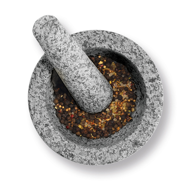 Mojar din granit ELVO, Ø 14 cm