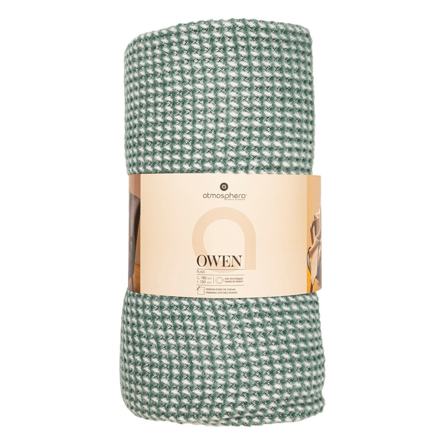Pătură cu dungi Waffle Owen 130 x 180 cm