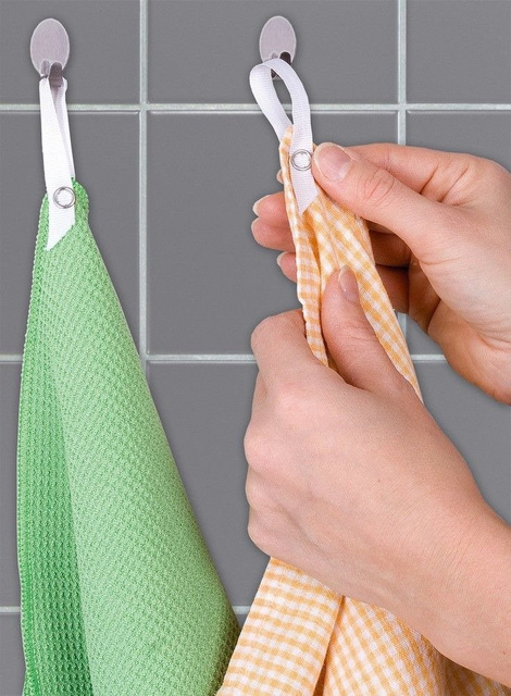 Set agatatori 10 bucăți pentru prosoape