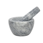 Mojar din marmură LUNO, Ø 10 cm