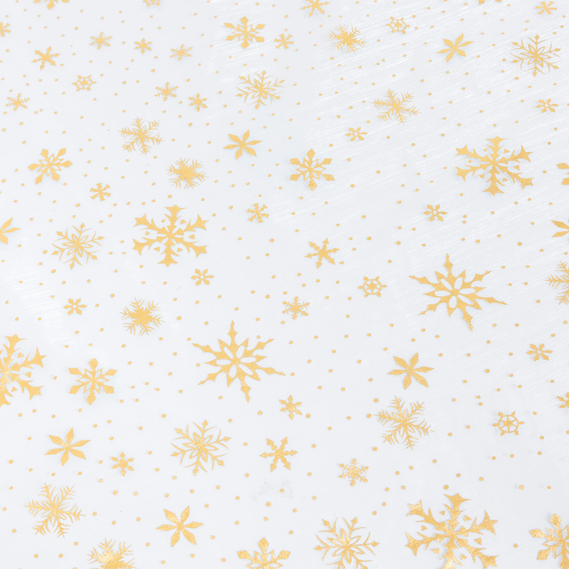 Masă rezistentă la pete, cu fulgi de zăpadă