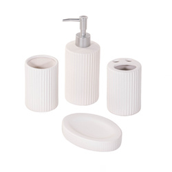 Set accesorii baie ceramica, 4 bucati