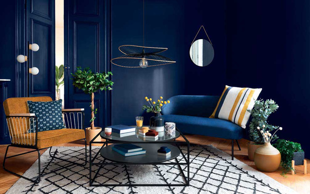 Lampă suspendată ALARA cu o umbră metalică, Ø 69 cm