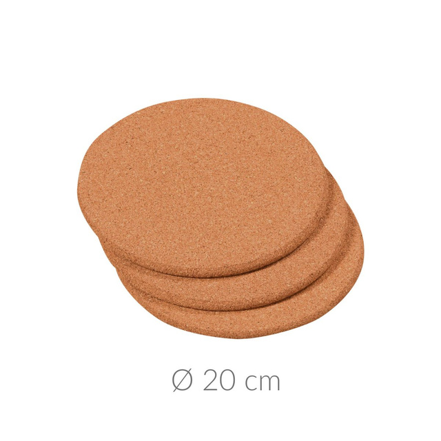 Coaster, Ø 20 cm, 3 buc, Kesper