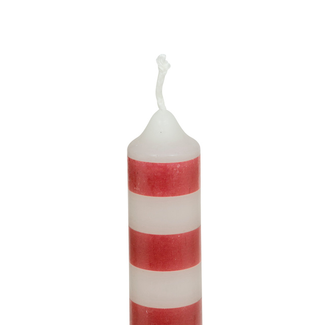 Lumânări de masă, model festiv, 2 bucăți