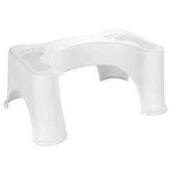 Scaun de baie din plastic, accesoriu practic pentru baie - WENKO