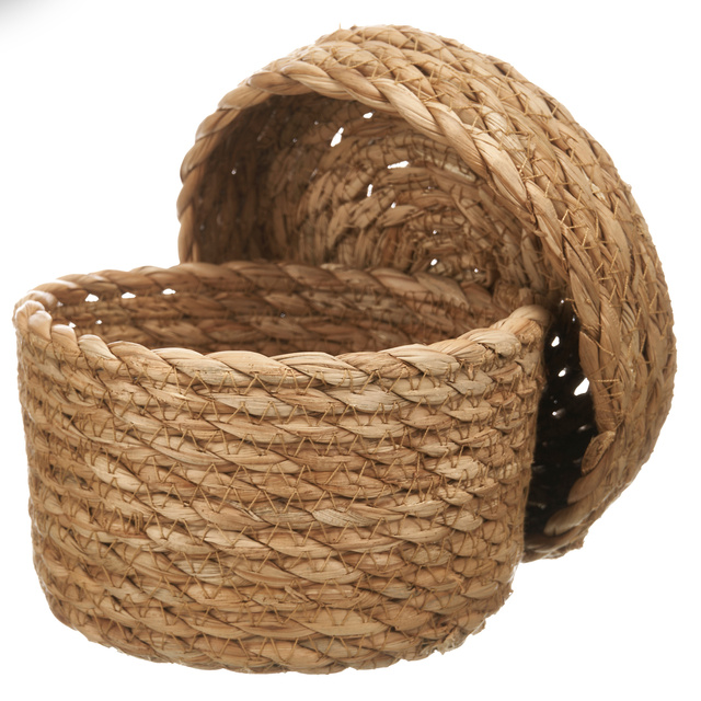 Sticlă pentru ulei INTRA cu capac din bambus, 600 ml