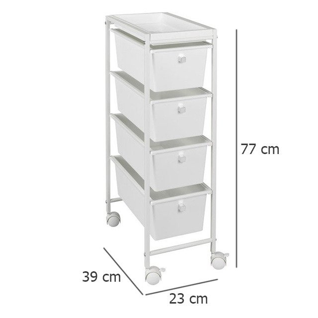 Carucior universal cu roți GALA - 4 niveluri, WENKO