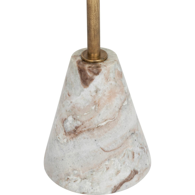 Masuta de cafea cu blat din marmura Ilian, Ø 35,5 cm