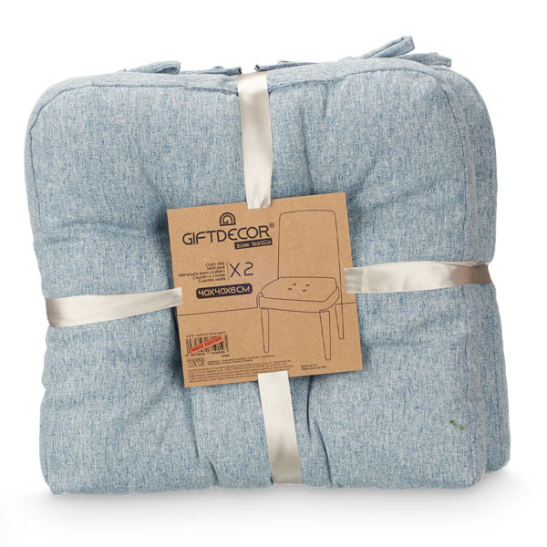 Perne de scaun cu matlasare si sfori, 40 × 40 cm