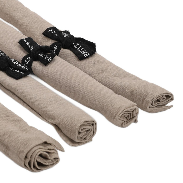 Set de suporturi pentru farfurii din bumbac, 4 bucati, 48 x 33 cm