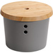 Recipient pentru alimente cu capac din bambus, Ø 21 cm, KESPER