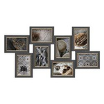 Rama foto multipla din lemn Rafael, pentru 8 fotografii, 70 x 37 cm