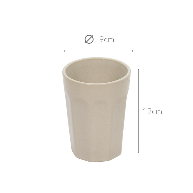 Pahar ceramic ROMA, 400 ml