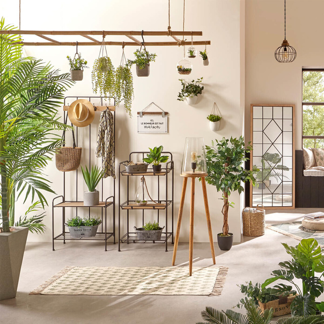 Plantă artificială în ghiveci, FICUS înalt, 120 cm