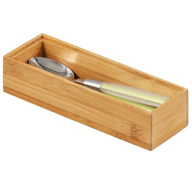 Recipient din bambus pentru depozitare, 23x7,5x5 cm, ZELLER