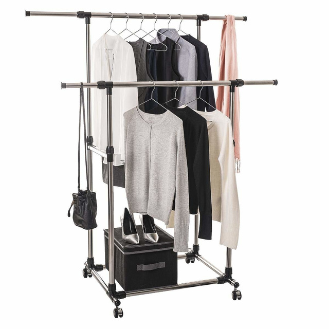 Umeraș dublu pe roți, două niveluri întărite, 5five Simply Smart