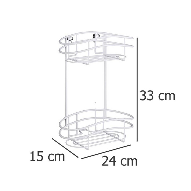 Raft de baie CLASSIC PLUS pentru duș - 2 niveluri, WENKO