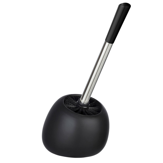 Perie WC cu suport POLARIS MATT, Negru, Wenko
