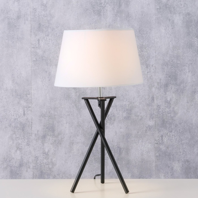 Lampa de masa NOVO cu baza metalica, inaltime 48 cm