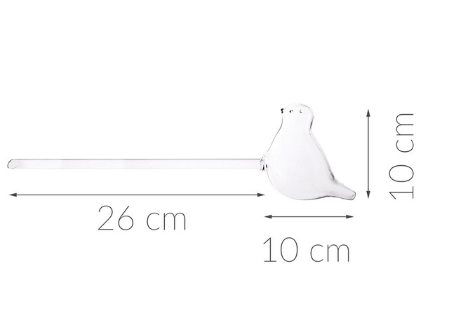 Irigator din sticlă pentru udarea plantelor PTAK - 2 bucăți în set