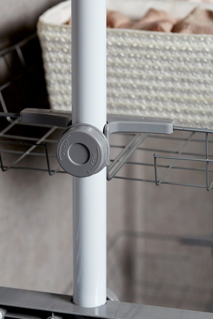 Organizer telescopic pentru haine HERKULES, WENKO