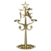 Candelabru metalic cu carusel pentru lumânări conice, 28 cm