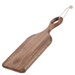 Tocator decorativ cu sfoara, 41 x 19 cm, din lemn