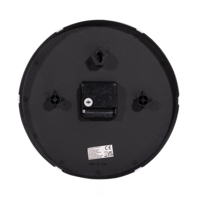 Ceas rotund de perete cu fata din lemn