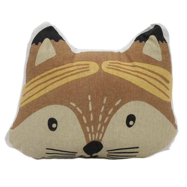 Perna copii animale cu urechi, bumbac, 35 x 40 cm
