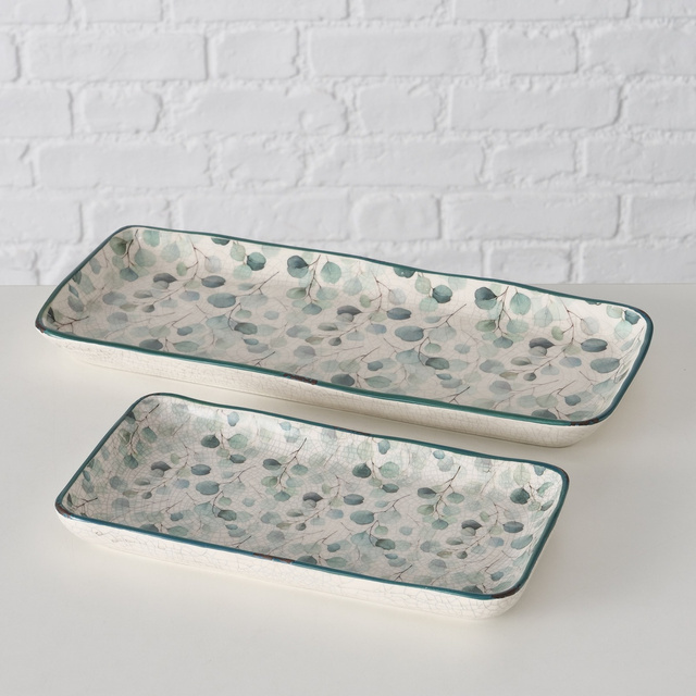 Platou Eukana, 2 bucati, lungimi 26 si 36 cm