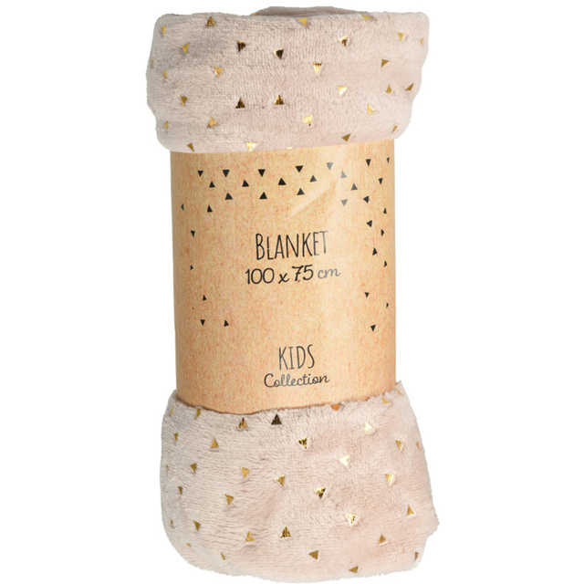 Pătură pentru copii cu model metalic, 75 x 100 cm