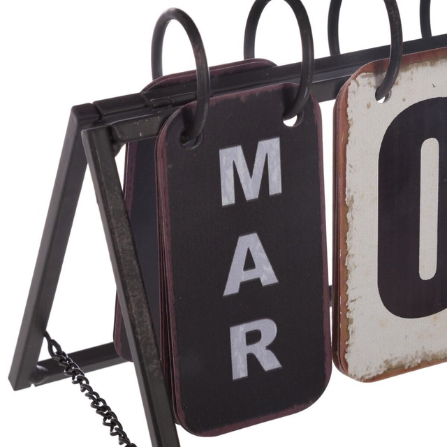 Calendar metalic decorativ