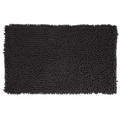 Covor baie MAXI CHENILLE, 50x80 cm, negru