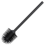 Perie WC , Negru, 35x8 cm, WENKO