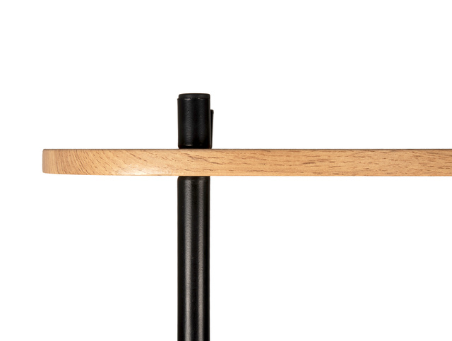 Raft de cărți scund SOLE, 80 x 30 x 83,5 cm