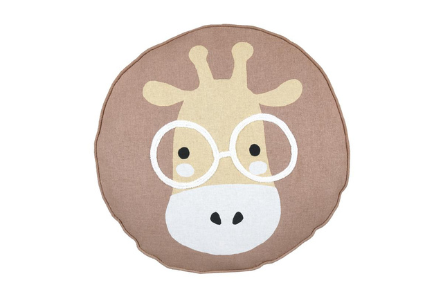 Puf pentru copii COQUIN zebra, Ø 40 cm