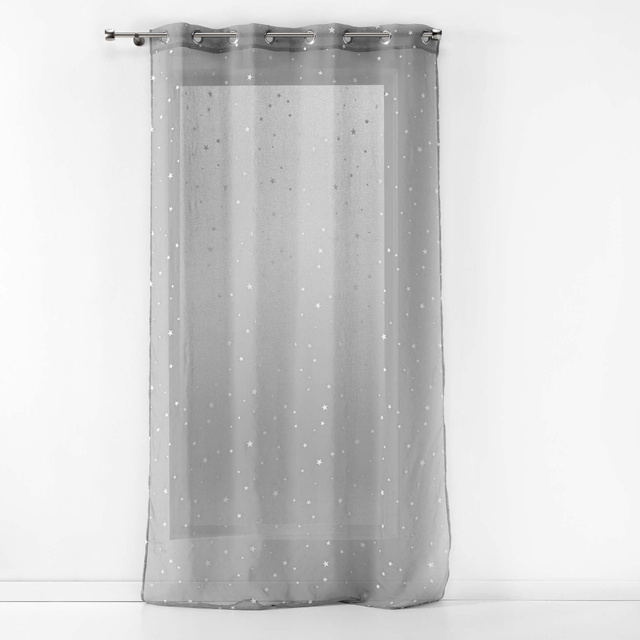 Perdea cu model pe ochiuri, stele FLUO NIGHT strălucind în întuneric