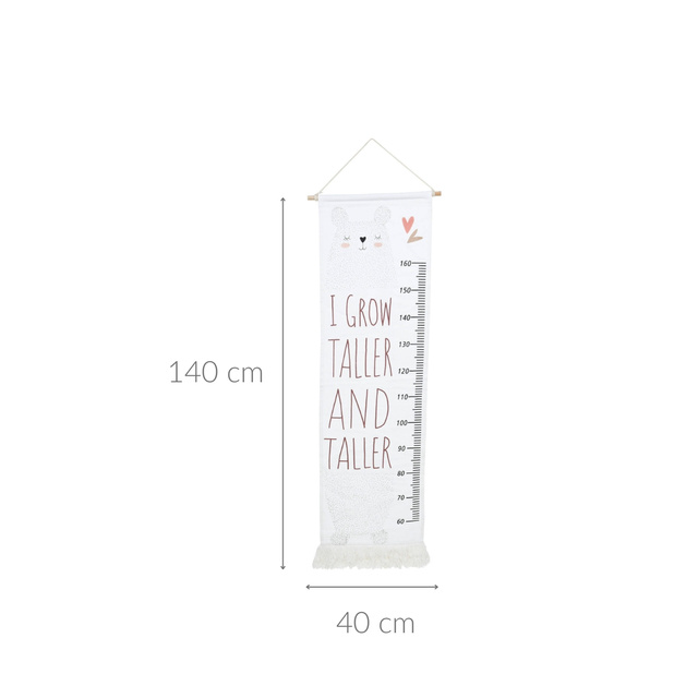 Răzătoare de înălțime pentru perete din pânză cu ciucuri, până la 160 cm înălțime, 40 x 140 cm