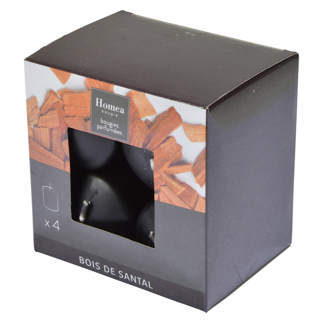 Set lumanari parfumate, coloane, 6 cm