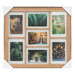 Rama foto multipla din lemn ELIOTT, 7 x 10 x 15 cm