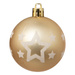 Set globulete aurii, modele diverse, Ø 6 cm