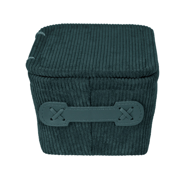 Cos de baie ANELA cu capac, 14 x 19 cm, WENKO