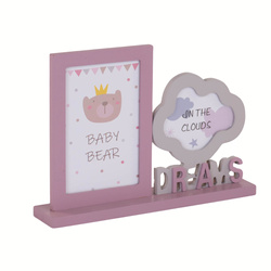 Rama in picioare cu decor, 25,5 x 5 x 18,5 cm