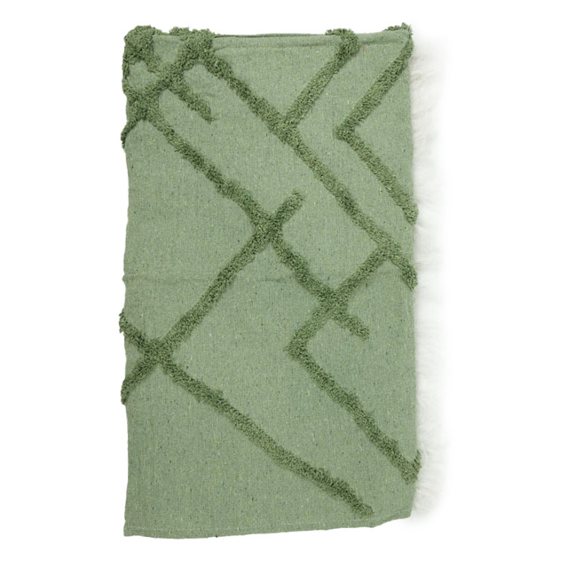 Cuvertura de pat cu franjuri, 135 x 150 cm