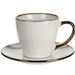 Cana pentru cafea sau ceai cu farfurioară DUNE, 210 ml