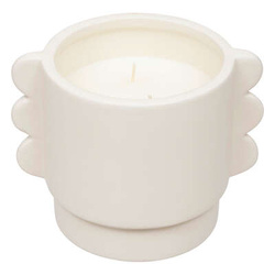 BLI lumânare ceramică 370 g alb